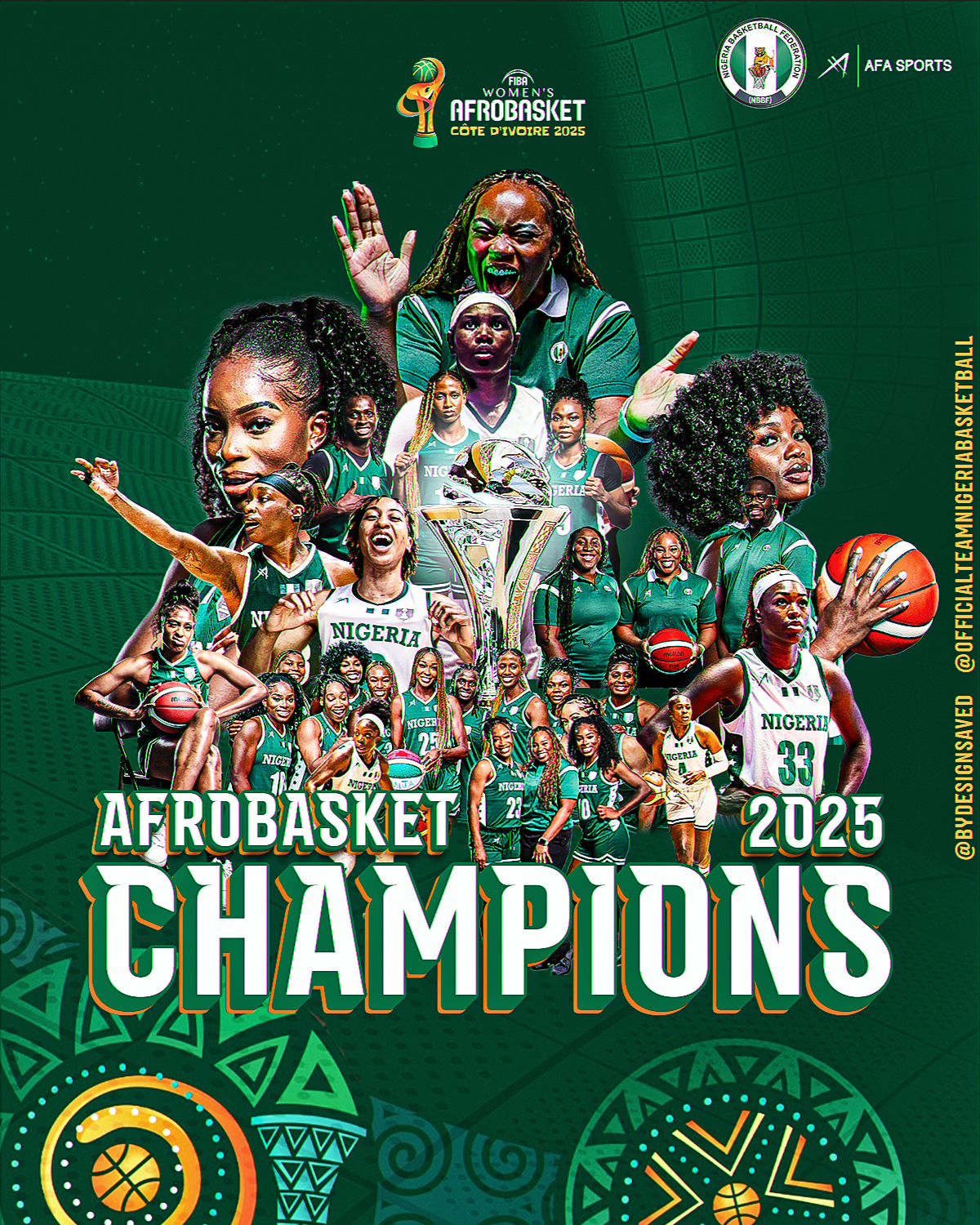 Women afrobasket Champions